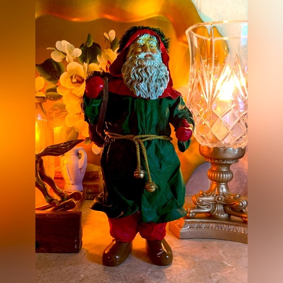 Vintage Clothtique Possible Dreams Santa Figurine - Picture 1 of 10